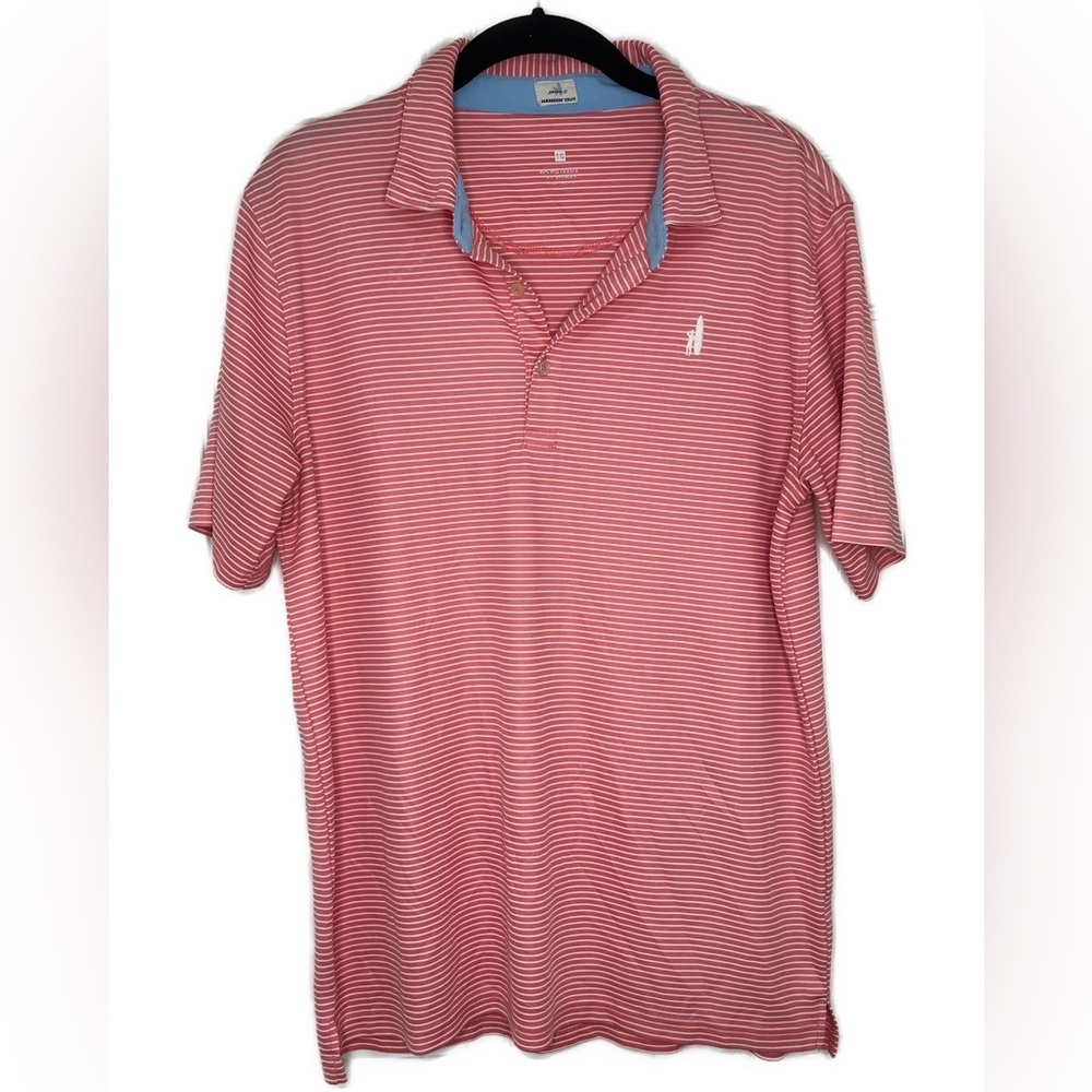 Johnnie-O Hangin’ Out Striped Polo. Boys size 16